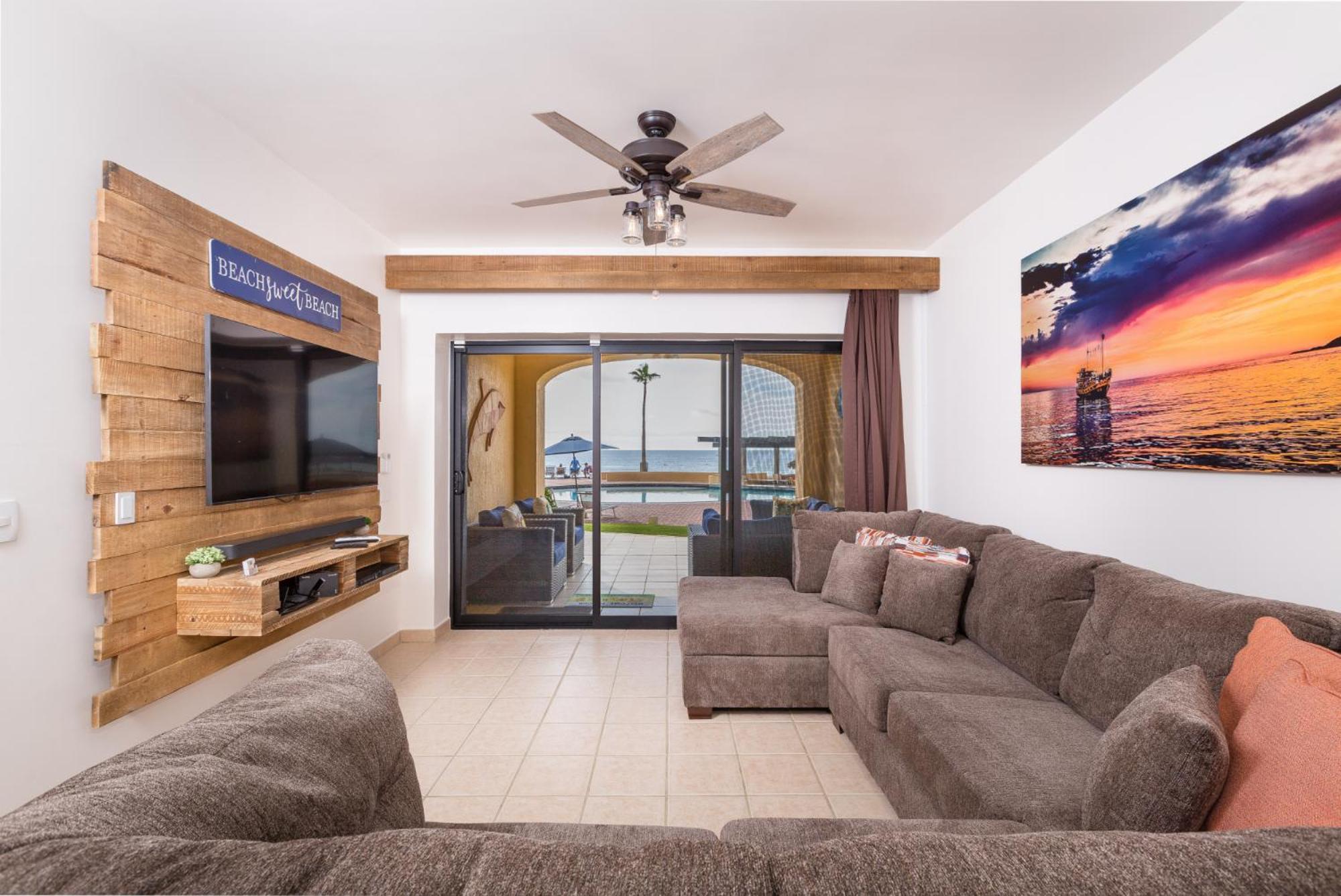 Right On The Beach! Ground Floor Princesa E104 푸에르토페나스코 외부 사진